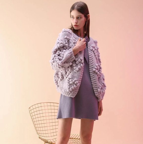 & merci Sweaters - NEW Boutique Hand Knit Cardigan